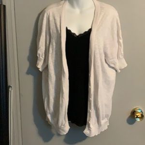 Women’s White Cardigan